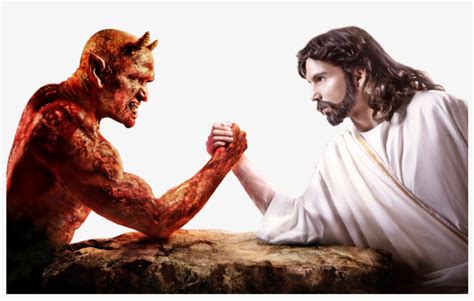 Jesus Vs Devil Arm Wrestle