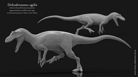 Deltadromeus agilis by Christopher252 on DeviantArt