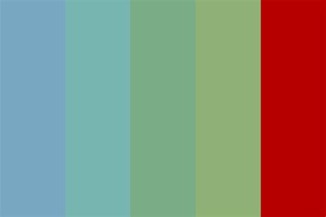 Green Contrast Color Palette - Deriding-Polyphemus