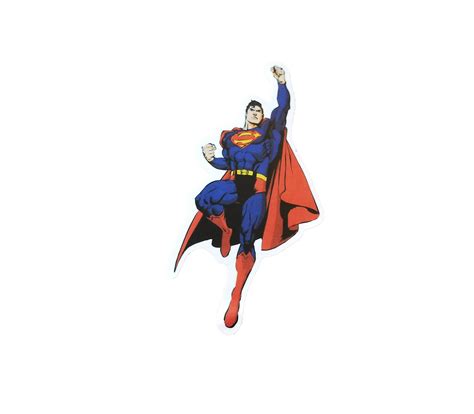 Flying Up Superman Sticker, Man-of-Steel Sticker – Believe Rationally