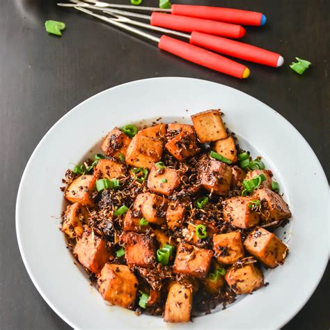 Spicy Garlic Tofu in 10 minutes – Relish The Bite