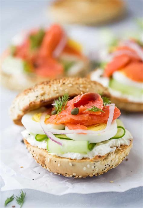 Bagel and Lox Recipe | Joyful Healthy Eats