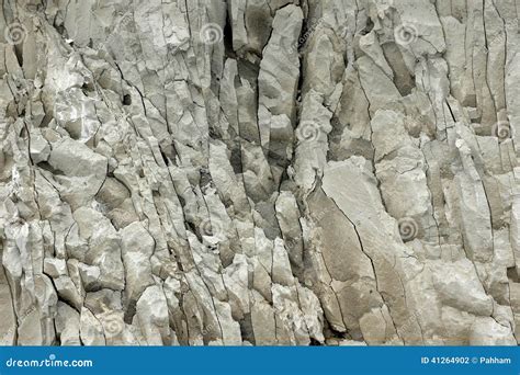 Chalk rock stock photo. Image of mineral, bedrock, close - 41264902