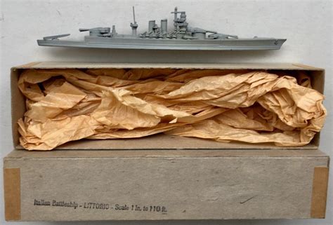 World War 2 Italian Battleship Littorio Ship Recognition Model ...