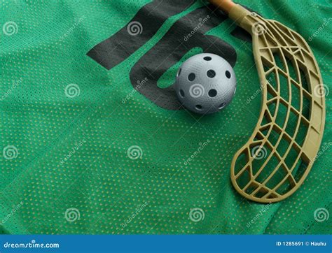 Floorball equipment 1 stock image. Image of gold, indoors - 1285691