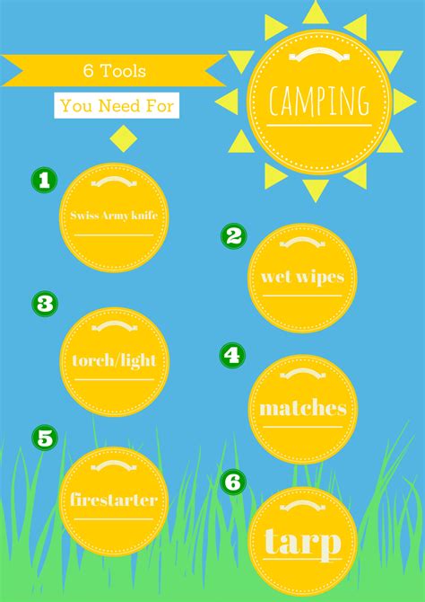 6 Tools You Need For Camping