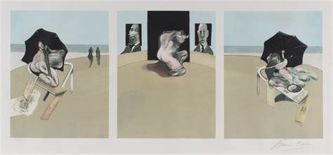 Francis Bacon, Triptych 1974-77, 1981 | The Redfern Gallery