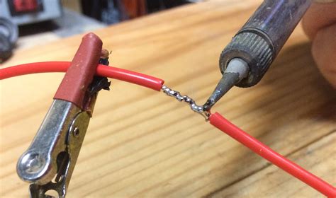 Soldering Wires Together