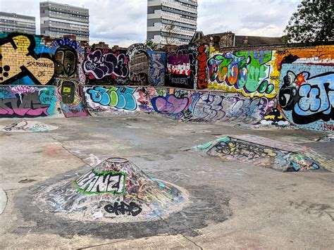 Arches DIY skatepark this morning. Love the graffiti : r/glasgow