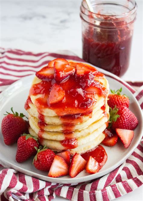 Strawberry Pancake Syrup - Coco and Ash