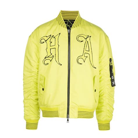 VENOM REVERSIBLE BOMBER JACKET BLACK/YELLOW – Haculla