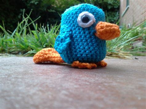 ¡Perry el ornitorrinco! | Perry the platypus, Crochet food, Crochet ...