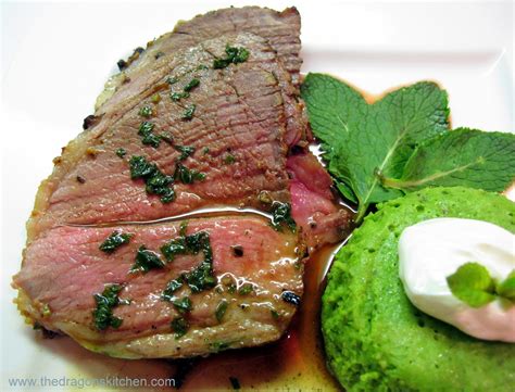 Dragon's Kitchen: Lamb with Mint Sauce