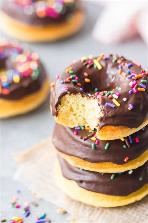 Chocolate Frosted Donuts: easy to make & so fun! -Baking a Moment