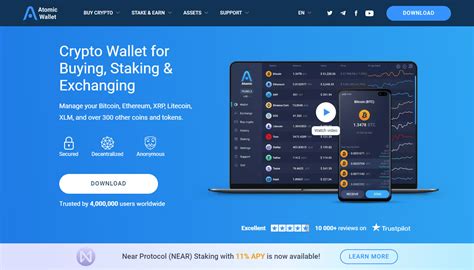 Atomic Wallet for Mobile, Desktop: Bitcoin and Altcoins