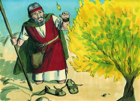 Bible Fun For Kids: 2.2. Moses & the Burning Bush