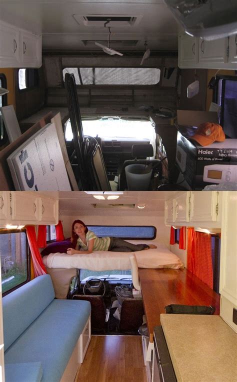 70 Amazing RV Camper Interior Design - Abchomedecor | Toyota dolphin ...