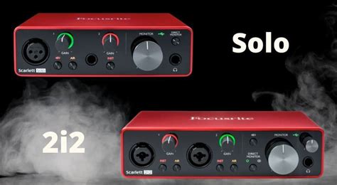 Focusrite Scarlett Solo pre amp - www.lagoagrio.gob.ec