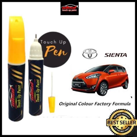 TOYOTA SIENTA Original Touch Up Paint Touch Up Pen Car Paint 2in1 Pen ...