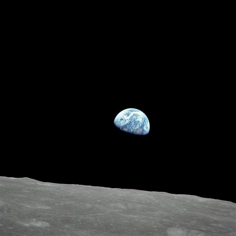 Apollo 8 Earthrise Photograph by Apollospace | Fine Art America