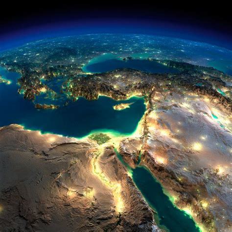 19 Impossibly Detailed Views of Earth from Space at Night