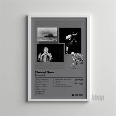 Suicideboys Eternal Grey Custom Album Poster Hip Hop - Etsy