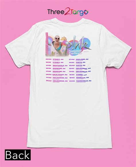 Pink Concert T-shirt - Summer Carnival 2024 Australia - Pink Tour ...