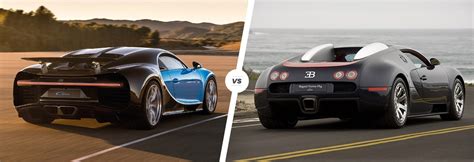 Bugatti Chiron vs Veyron speed/stats comparison | carwow