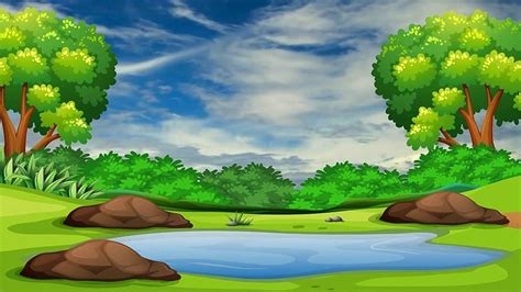 Nature Cartoon - Gambar Keren, Animation Nature HD wallpaper | Pxfuel