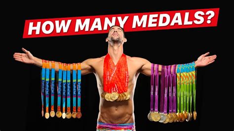 TRIVIA: How Many Medals Does Michael Phelps Have? 🤔 - YouTube