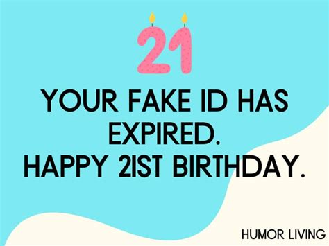 45+ Funny 21st Birthday Quotes - Humor Living