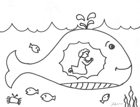 colouring pages of jonah and the whale - Clip Art Library