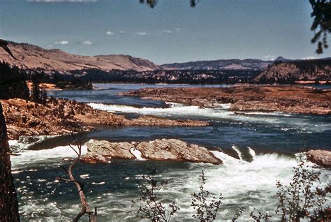 Kettle Falls (Pre-Coulee Dam) Columbia River, Washington c… | Flickr