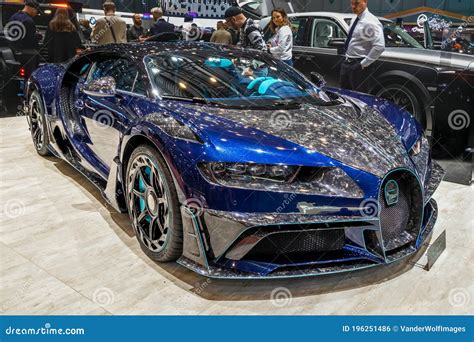 Mansory`s Bugatti Chiron At Geneva 2019 Editorial Photo | CartoonDealer ...