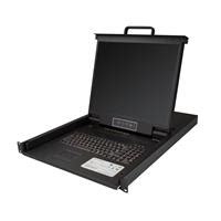 1U Rack-Mount KVM Console - 8-Port, 19" Display | StarTech.com