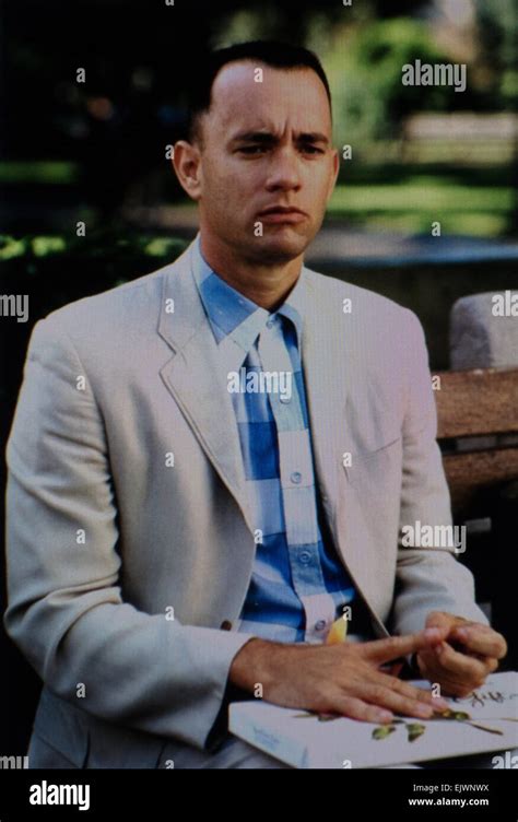 "tom hanks" "forrest gump" movie 1994 Stock Photo - Alamy