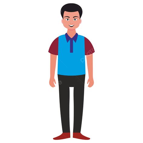 2d Boy Cartoon Character For Animation, Cartoon Clipart, Character ...