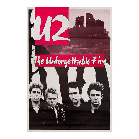 U2 The Unforgettable Fire Album Cover