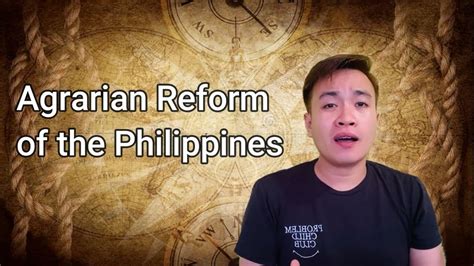 Agrarian Reform in the Philippines (Issues and History) - YouTube