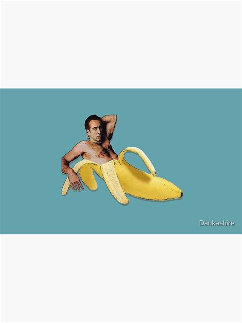 "Nicolas Cage Banana" Mug by Dankashire | Redbubble