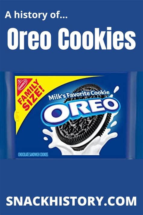 Oreo Cookies (History, Pictures, Commercials & FAQ) - Snack History