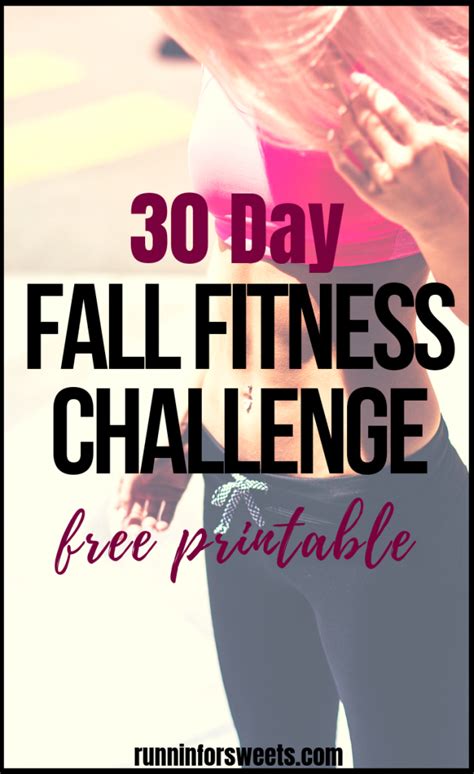 30 Day Fall Fitness Challenge: The Ultimate Workout Plan – Runnin’ for ...