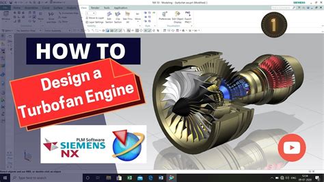 HOW TO DESIGN TURBOFAN ENGINE | UGNX CAD TUTORIAL | PART-1(Designing ...