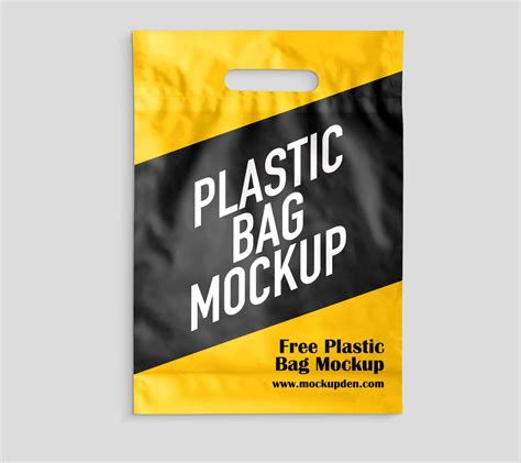 Free Plastic Bag Mockup PSD Template - Mockup Den