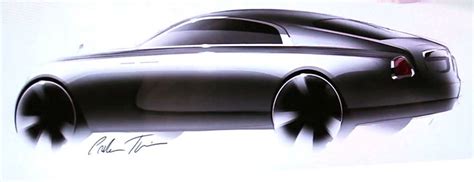 Rolls royce official sketch | Automotive design sketch, Car design ...