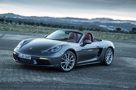 2017 Porsche 718 Boxster Fully Revealed with Turbo Flat-Four Engines