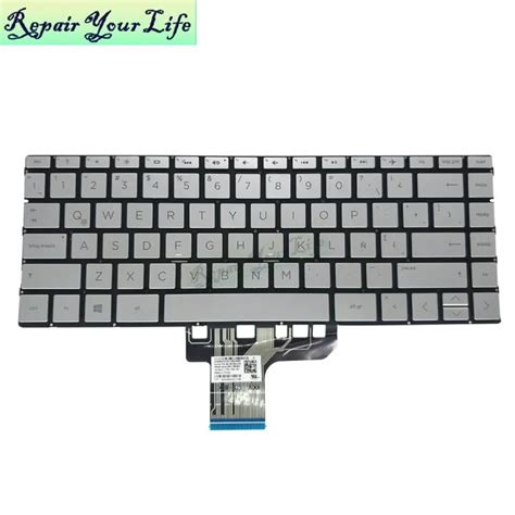 Keyboards Backlight For Hp Pavilion 13an 13 An An0000 An1000 Us English ...