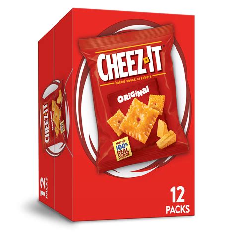 Cheez-It Cheese Crackers, Baked Snack Crackers, Office and Kids Snacks ...