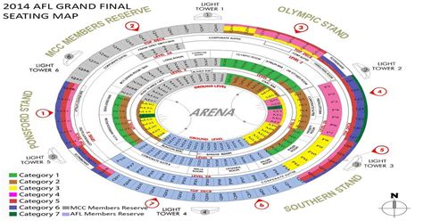 I know this is early but...seating at MCG for the grand final, please ...