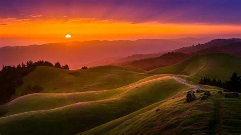 Mount Tamalpais during Sunset - backiee